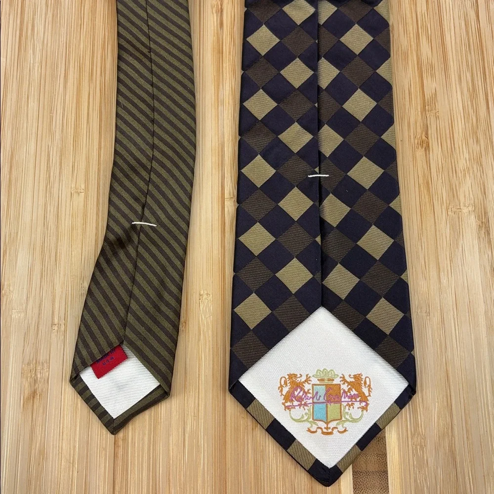 Robert Graham Checkered Silk Neck‎ Tie